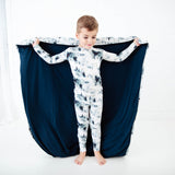 Midnight Everdream Quilted Children's Bamboo Blanket