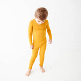 Mustard Two Piece Pajamas Set