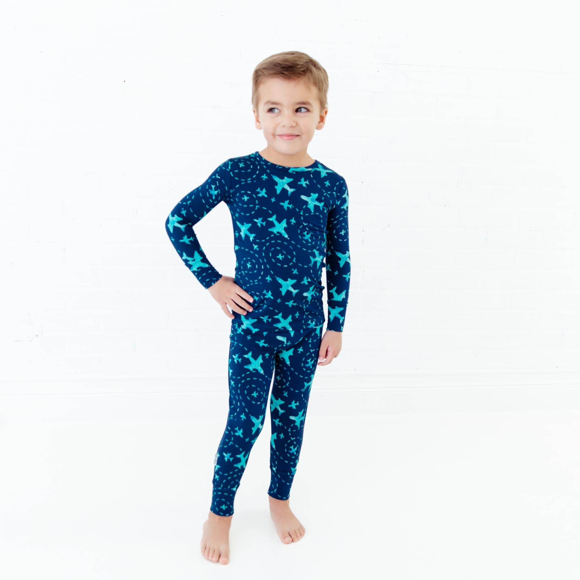 2 Piece Girls Lily Pad Pajamas