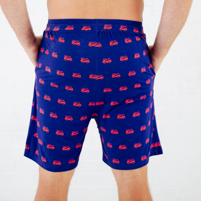 Hometown Heroes Men's Sleep Shorts - Navy