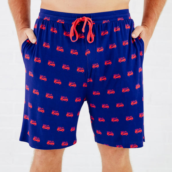 Hometown Heroes Men's Sleep Shorts - Navy