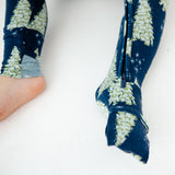 All Spruced Up Convertible Footie - Navy