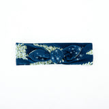 All Spruced Up Topknot Headband - Navy