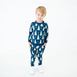 All Spruced Up Jogger Set - Navy