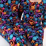 Neon Nights Convertible Footie