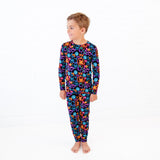 Neon Nights Two Piece Pajama Set