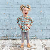 Nordic Dreams Long Sleeve Twirler Top And Pants Set