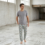 Nordic Dreams Men's Short Sleeve Loungewear