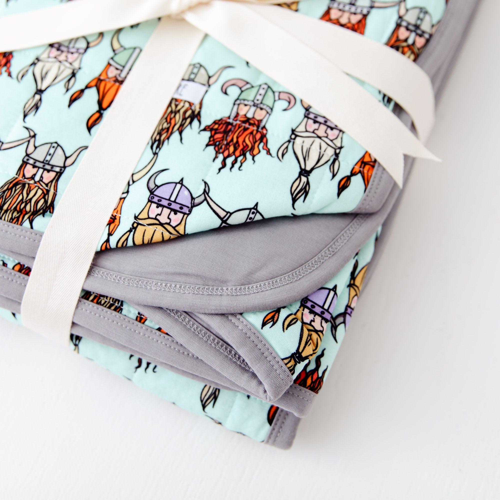 Nordic Dreams Quilted Bamboo Children's Blanket Dreamiere