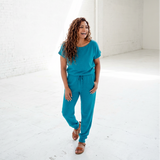 Lush Signature Blend Maxi Teal On The Go Romper