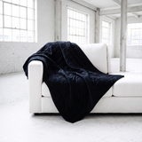 Onyx Quilted Adult Bamboo Blanket - Two Layer