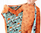 Dream Weaver Two Piece Pajamas Set - Orange