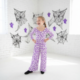 Paranormal Naptivity Leggy Romper - Phantom Purple