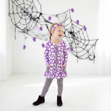Paranormal Naptivity Ruffle Tunic and Pants Set - Phantom Purple