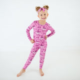 Eiffel For You Two Piece Pajamas Set