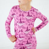 Eiffel For You Two Piece Pajamas Set