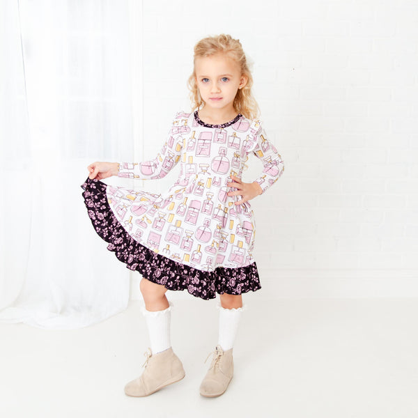 Eau de Dreamiere Ruffle Pocket Twirler and Shorts Set