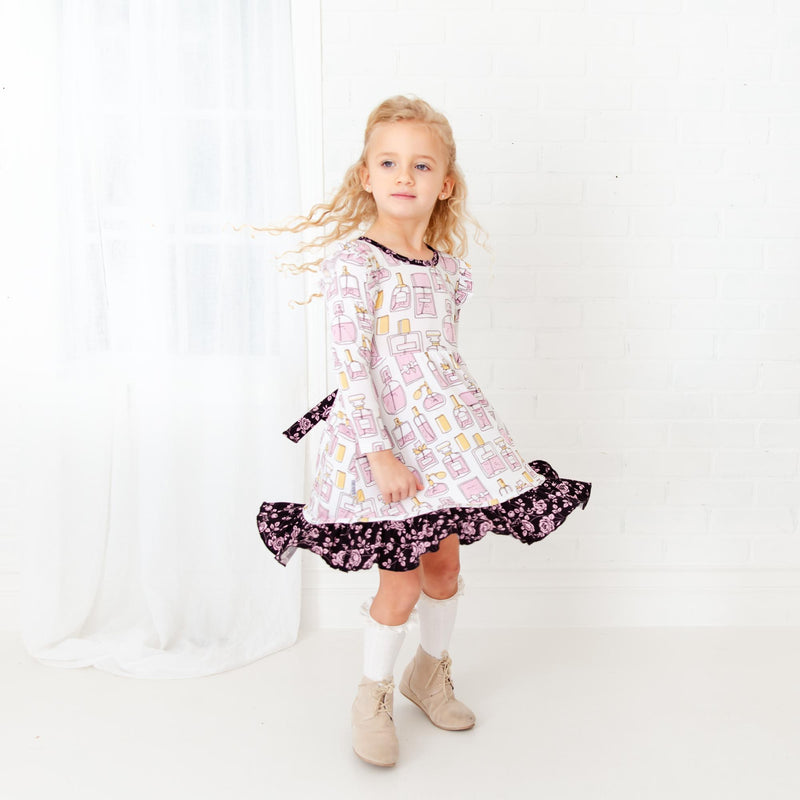 Eau de Dreamiere Ruffle Pocket Twirler and Shorts Set