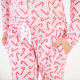 Candy Cane Lane Women's Long Sleeve Loungewear