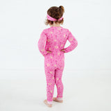 Let's Flamingle Ruffle Convertible Footie