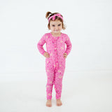 Let's Flamingle Ruffle Convertible Footie