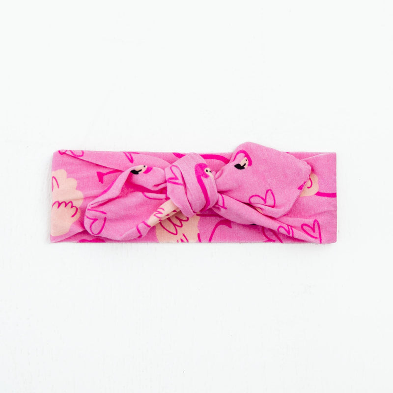 Let's Flamingle Topknot Headband