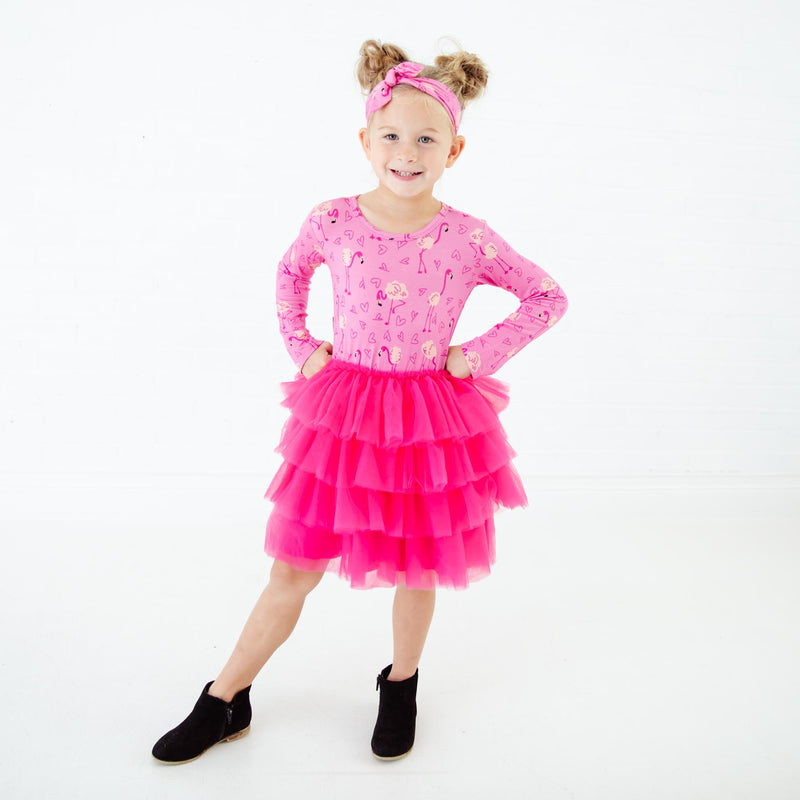 Let's Flamingle Tutu Twirler Dress