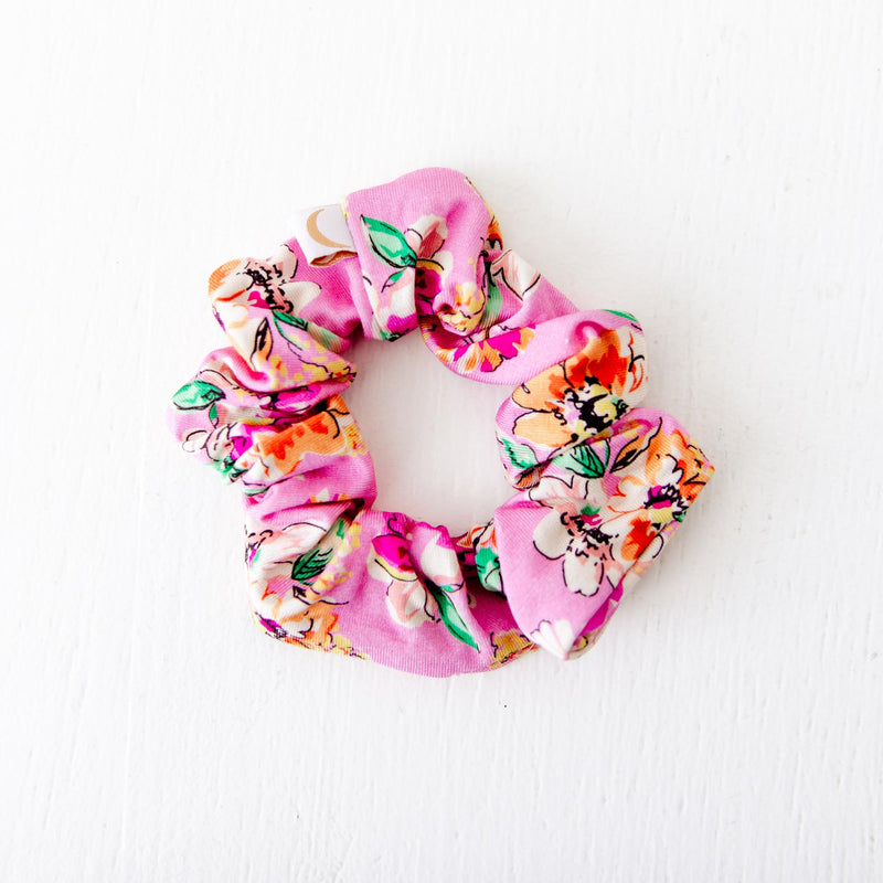 Flower Child Scrunchie - Pink