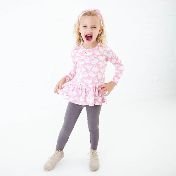 Paranormal Naptivity Long Sleeve Twirler Top And Pants Set - Pink