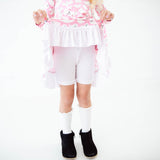 Paranormal Naptivity Ruffle Pocket Twirler and Shorts Set - Pink