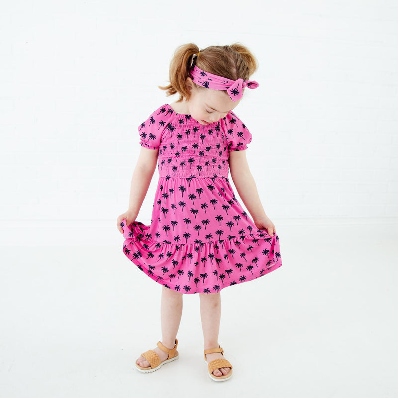 The Palm Life Smocked Dress