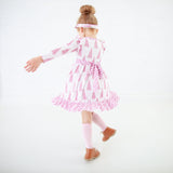 All Spruced Up Ruffle Pocket Twirler and Shorts Set - Pink