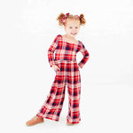 Rudolph’s Plaid Leggy Romper