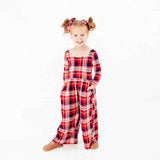 Rudolph’s Plaid Leggy Romper