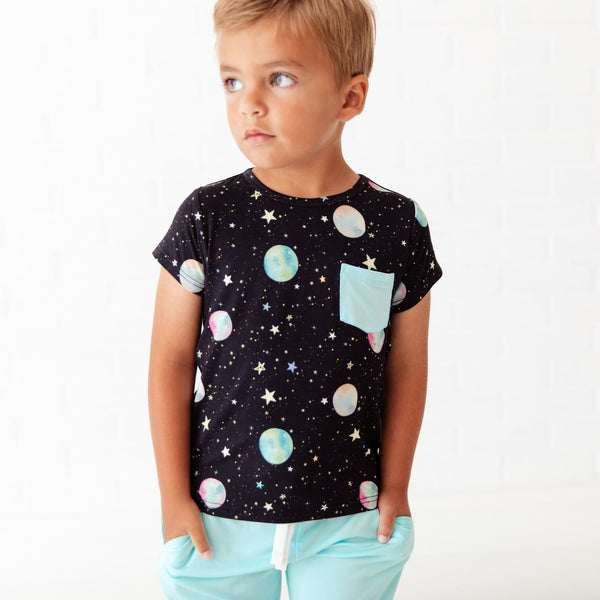 Space Jamms Pocket Tee And Jogger Set