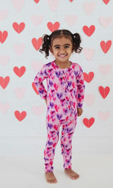 Color Me Cupid Ruffle Convertible Footie