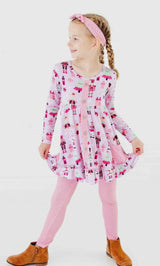 Visions of Sugar Plums Ruffle Tunic and Pants Set
