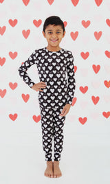 Monochromantic Two Piece Pajamas Set