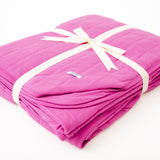 Primrose Quilted Adult Bamboo Blanket - Three Layer