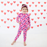 Color Me Cupid Two Piece Pajamas Set