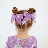 Chasing Fairytales Pigtail Bow Clip Set