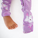 Chasing Fairytales Ruffle Convertible Footie