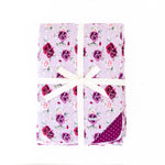 Coming Up Roses Quilted Adult Bamboo Blanket - Three Layer