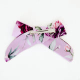 Coming Up Roses Pigtail Bow Clip Set