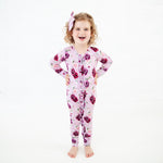 Coming Up Roses Ruffle Convertible Footie