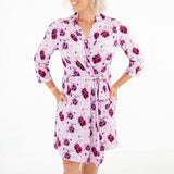 Coming Up Roses Women's Robe