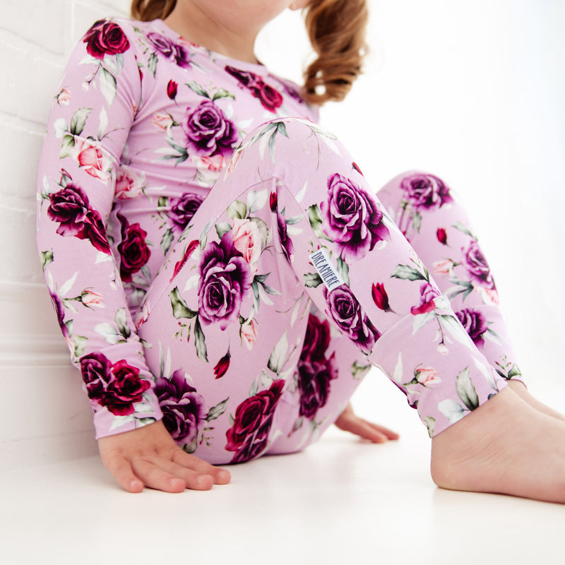 Coming Up Roses Two Piece Pajamas Set