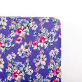 Flower Child Crib Sheet - Ultra Violet