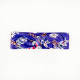 Flower Child Topknot Headband - Ultra Violet
