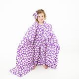 Paranormal Naptivity Quilted Children's Bamboo Blanket - Phantom Purple - DROPPING JULY 22ND